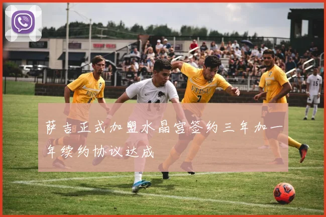 萨吉正式加盟水晶宫签约三年加一年续约协议达成